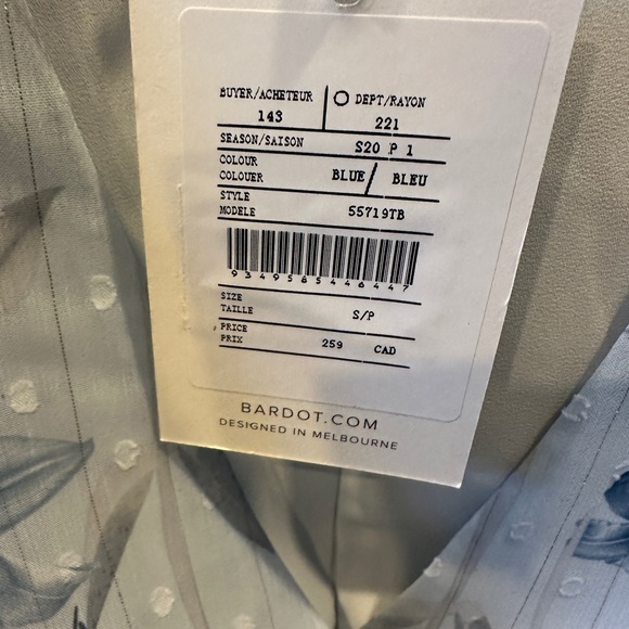 Bardot top - Picture 3 of 3